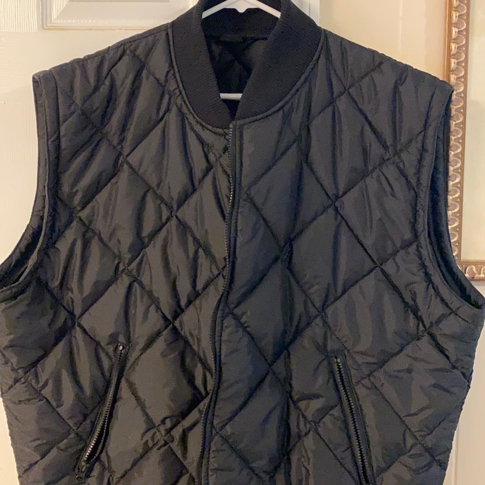 COPY - Men Black vest 2XL